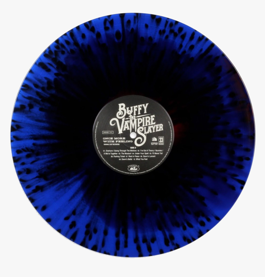 Vinyl Disk Png Free Download - Buffy Once More With Feeling Vinyl, Transparent Png, Free Download