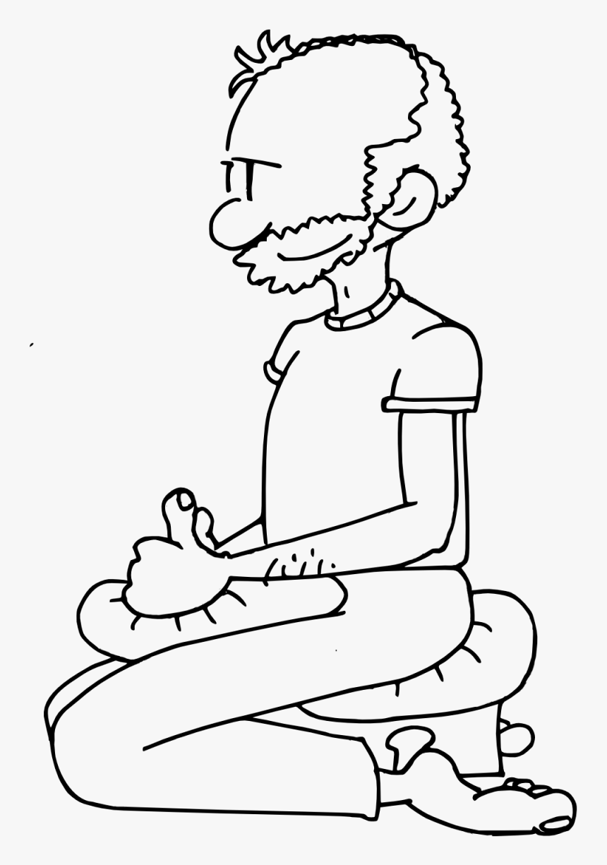 Postura De Meditacion Sentado Sobre Un Banquito O Arrodillado - Posicion Arrodillado En Educacion Fisica, HD Png Download, Free Download