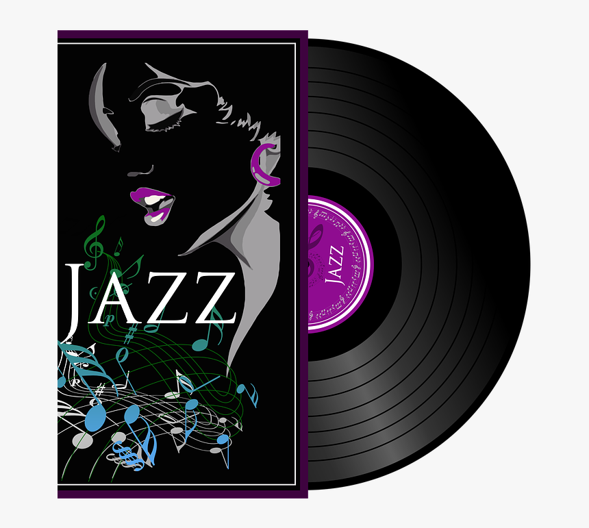 Vinyl, Music, Retro, Jazz - Jazz Vinyl Png, Transparent Png, Free Download
