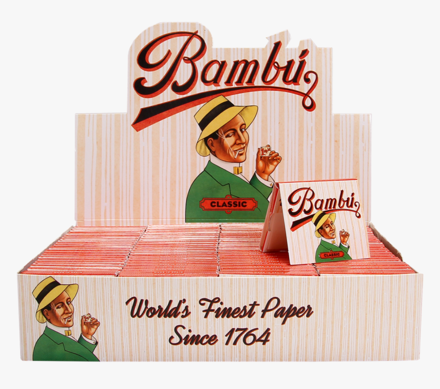 Bambu Regular 1-1/4 - Bambu Classic Rolling Papers, HD Png Download, Free Download