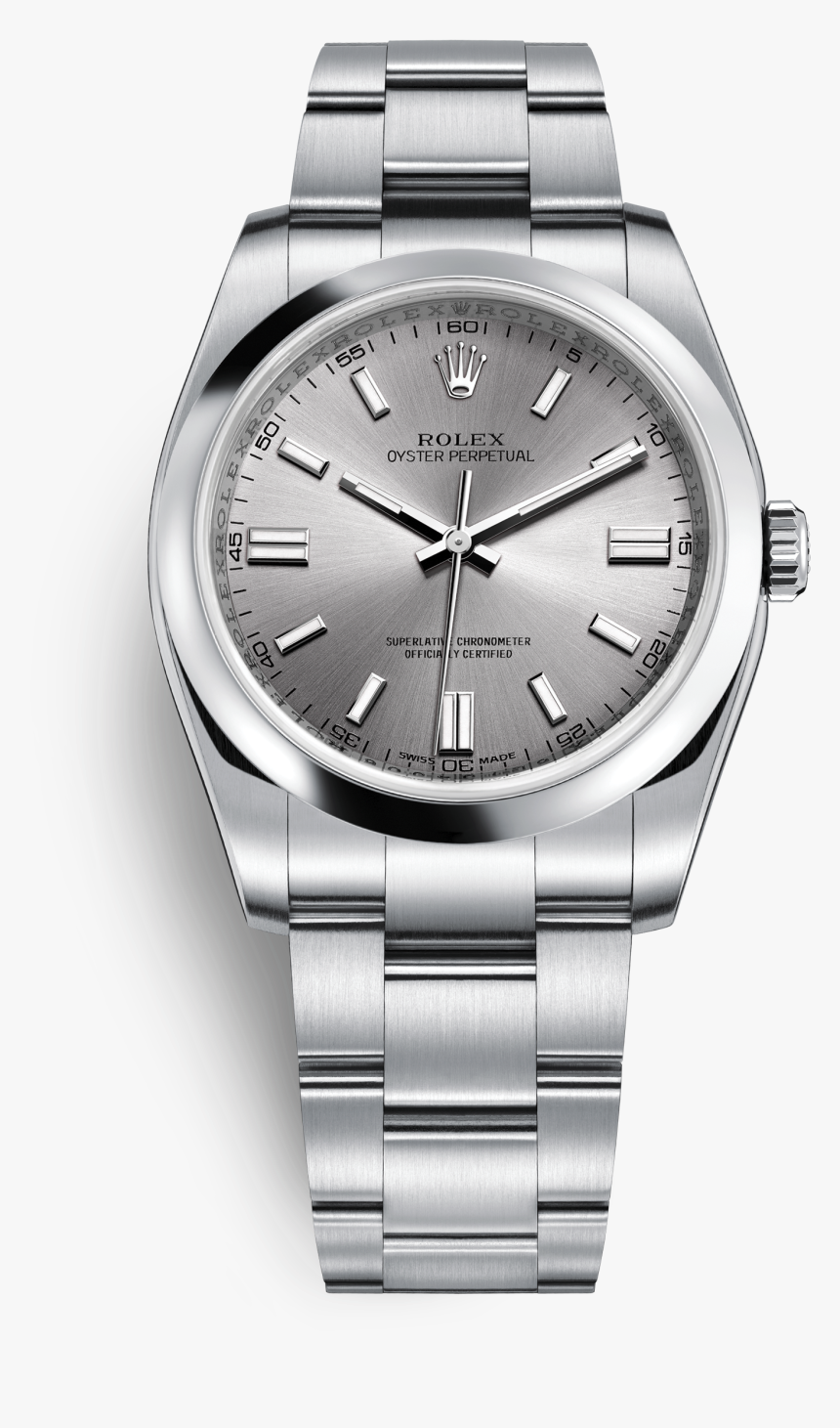 Oyster-perpetual - Rolex Oyster Perpetual 36 Blue, HD Png Download, Free Download