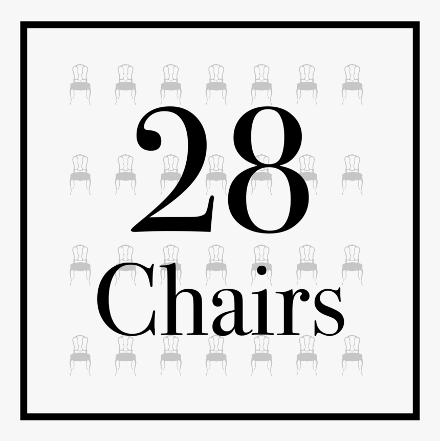 28 Chairs Logo-med - Calligraphy, HD Png Download, Free Download