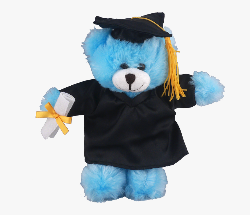 Blue Teddy Bear For Graduation, HD Png Download, Free Download