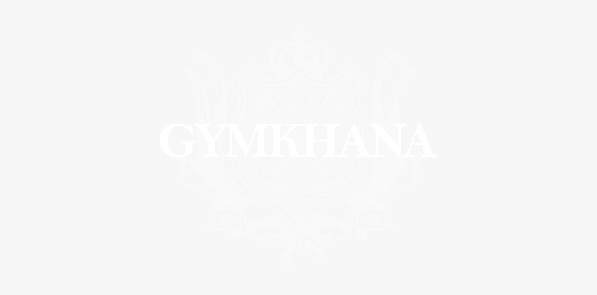 Gymkhana Logo - Jhu Logo White, HD Png Download, Free Download