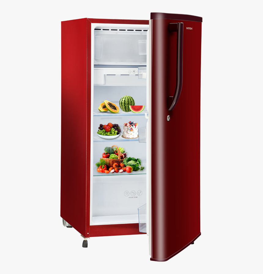Intex Rg191bp Refrigerator Anti Bacterial Refrigerator - Intex Fridge Png, Transparent Png, Free Download