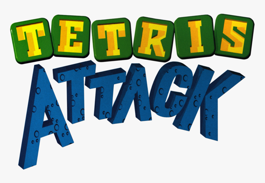 Art Attack Logo Photo - Tetris Attack Game Boy Logo, HD Png Download, Free Download