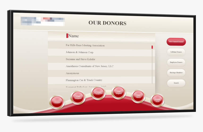 Interactive Donor Recognition-3 - Utility Software, HD Png Download, Free Download