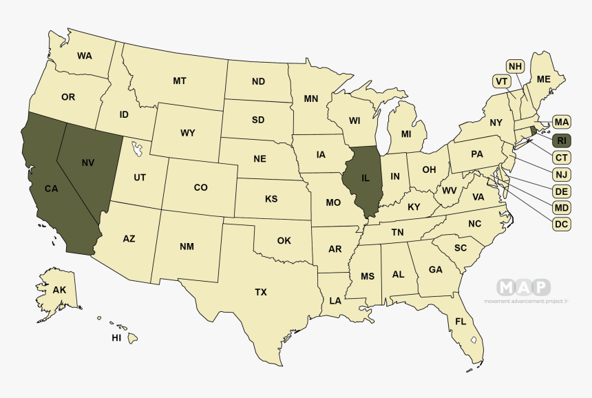 Transparent Panic Png - States Sue Trump Map, Png Download, Free Download