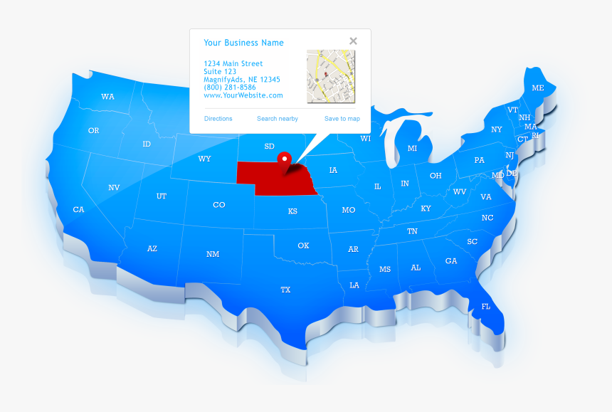 Usa Map Psd, HD Png Download, Free Download