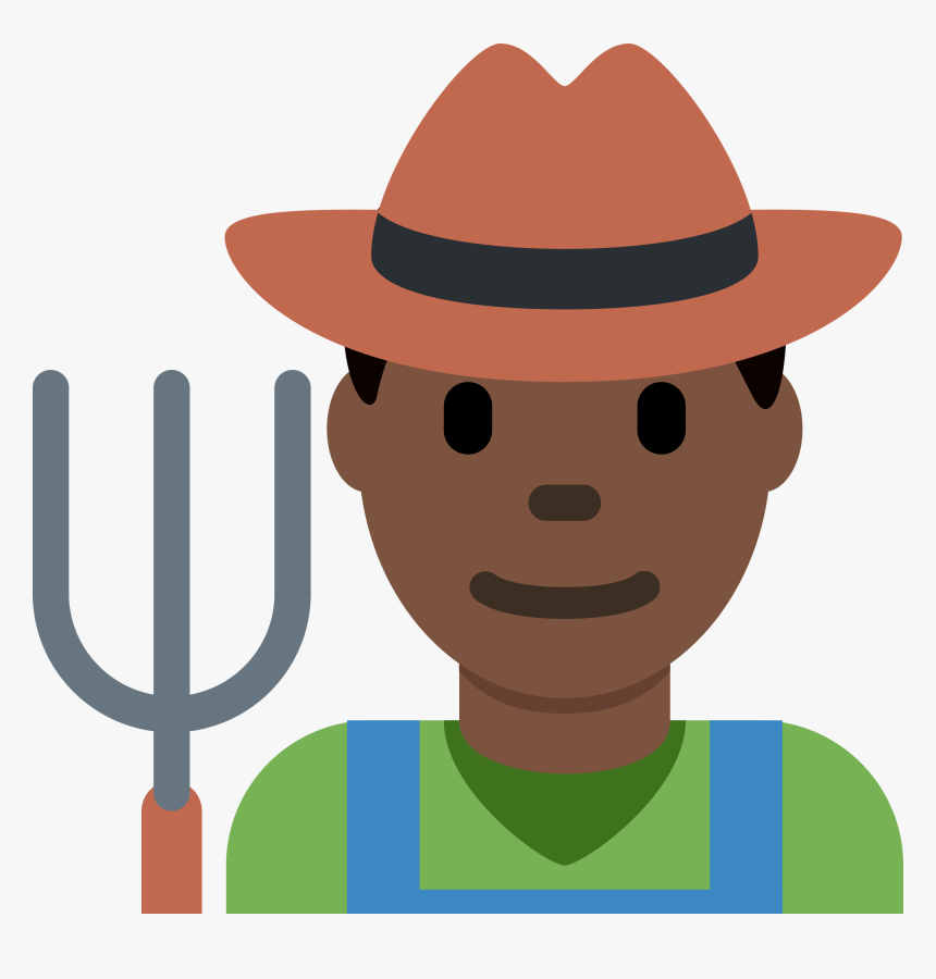 Emoji Of Farmer , Png Download - Farmer Emoji, Transparent Png, Free Download