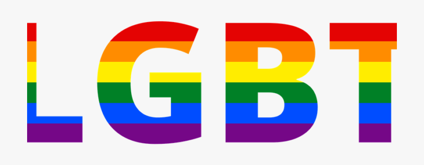 Image Of The Word Lgbt Each Letter Symbolized With - Gay Pride Font, HD Png Download, Free Download