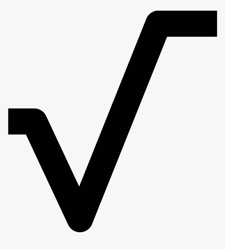 Square Root Filled Icon In Iphone Style, HD Png Download, Free Download