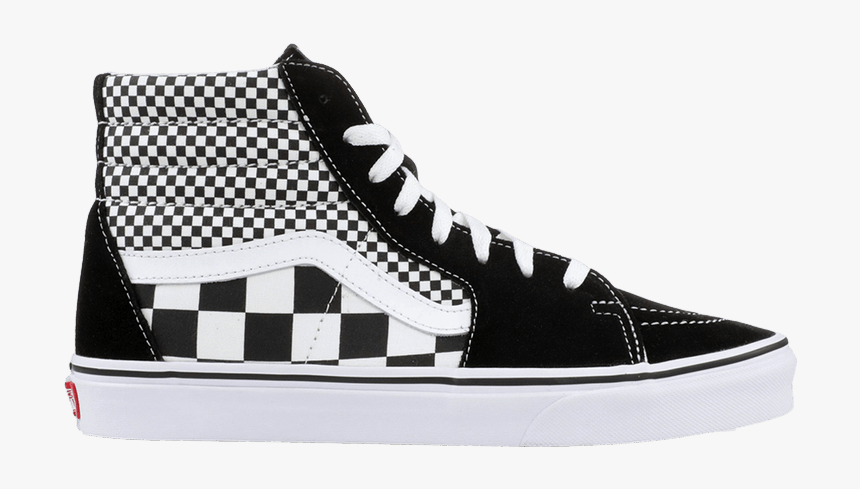 Vans Sk8 Hi Red Checkerboard, HD Png Download, Free Download