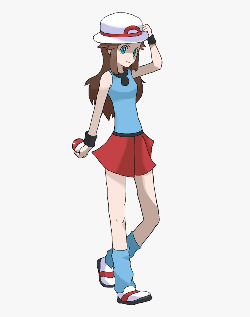 Pokemon Trainer Leaf Png, Transparent Png, Free Download