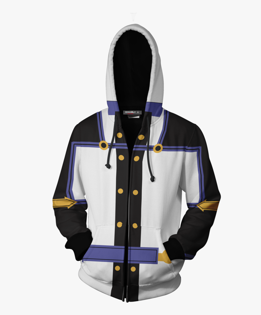 Sword Art Online The Movie Kirito Cosplay Zip Up Hoodie - Hoodie Kirito Jacket, HD Png Download, Free Download