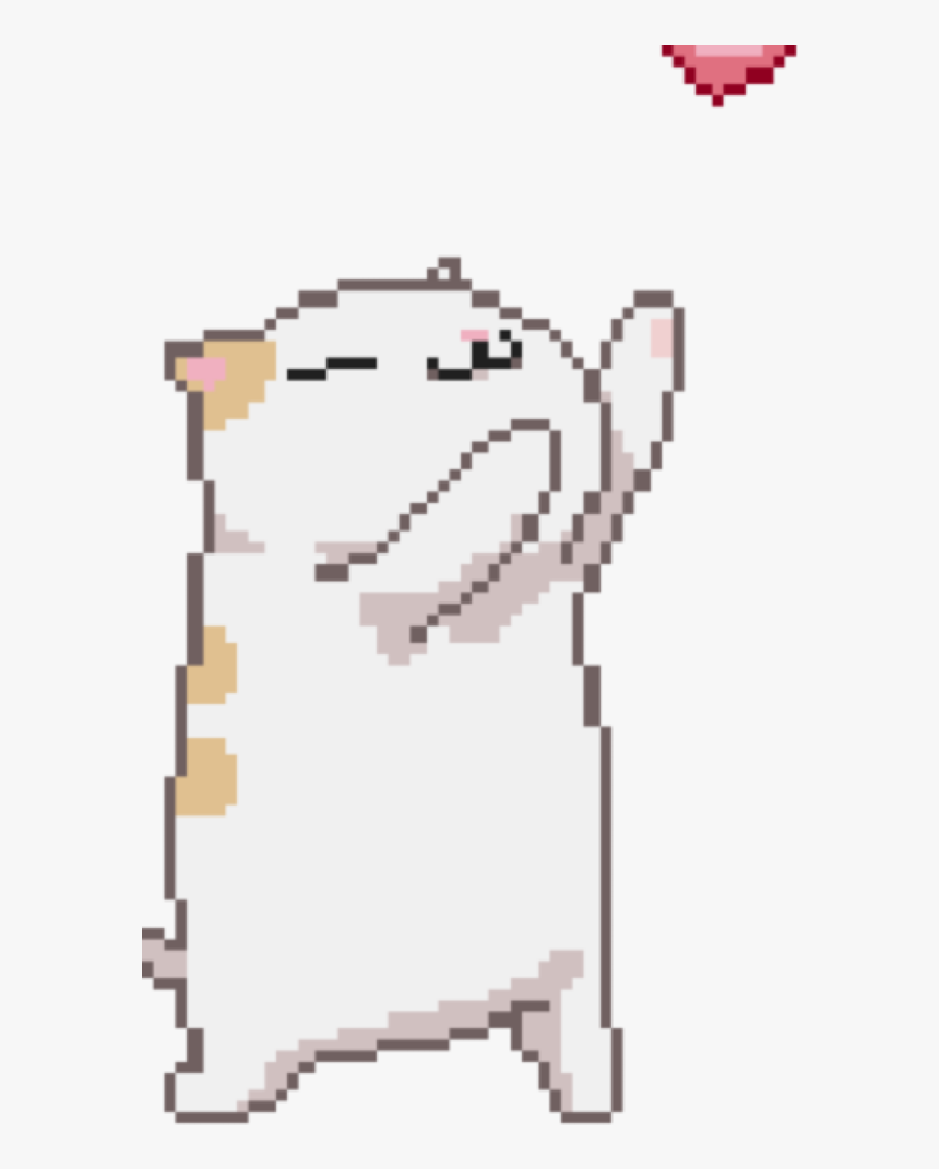 Pixel Cat Gif - Pixel Cat Gif Png, Transparent Png, Free Download