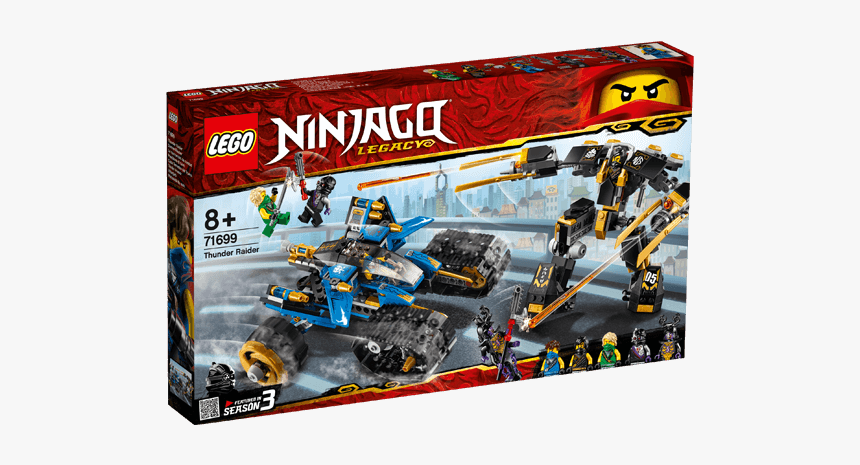 Ninjago Legacy Thunder Raider, HD Png Download, Free Download