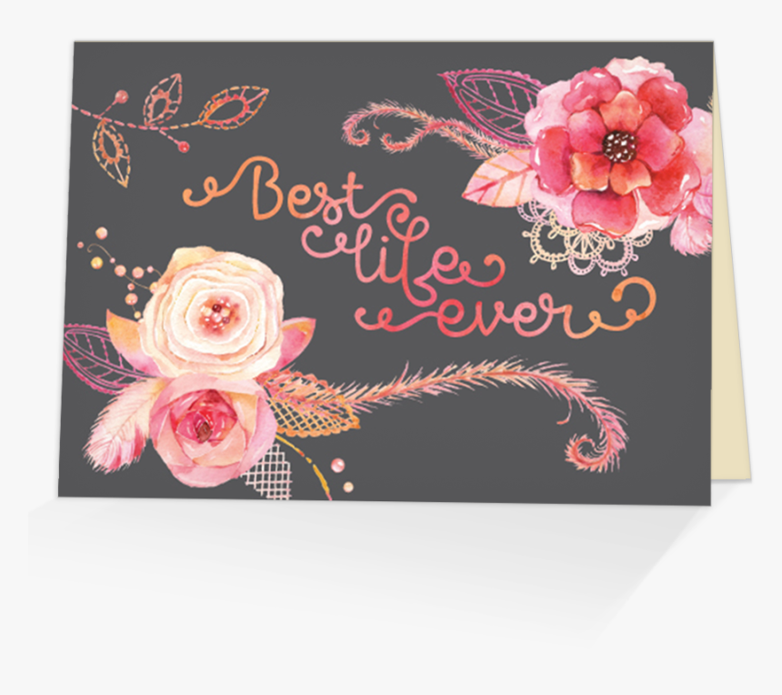 Best Life Ever Greeting Card, HD Png Download, Free Download