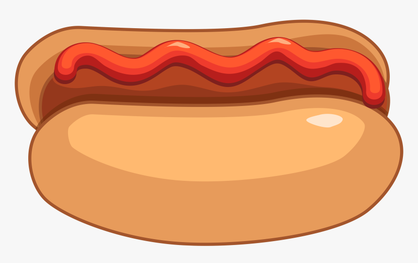 Hot Dog Clipart Transparent, HD Png Download, Free Download