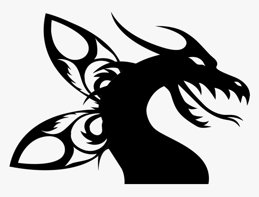 Dragon Silhouette Png, Transparent Png, Free Download