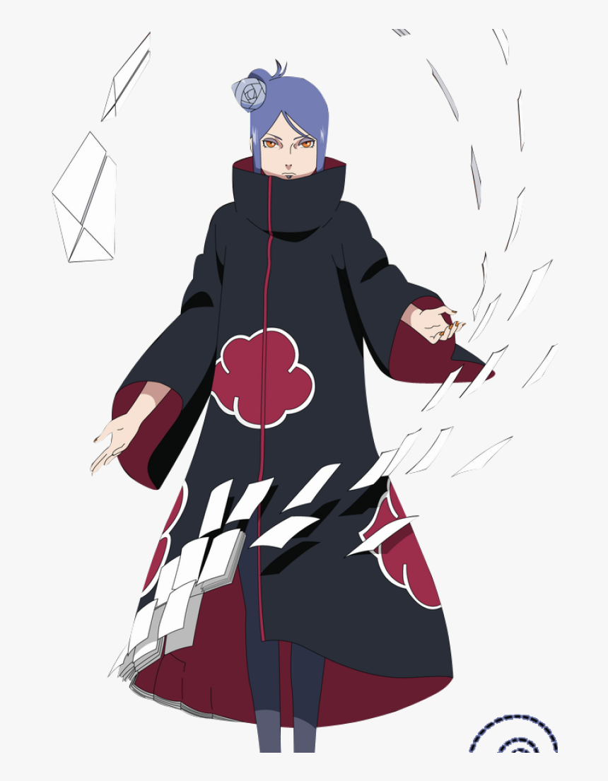 Konan Akatsuki Wallpaper 00202 By Freenarutowallpapercom - Konan Png, Transparent Png, Free Download