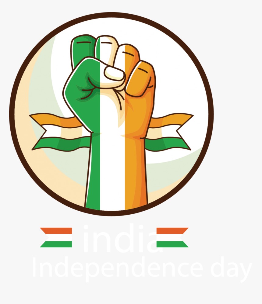 Italian Fist Png Image - Painting Indian Independence Movement, Transparent Png, Free Download