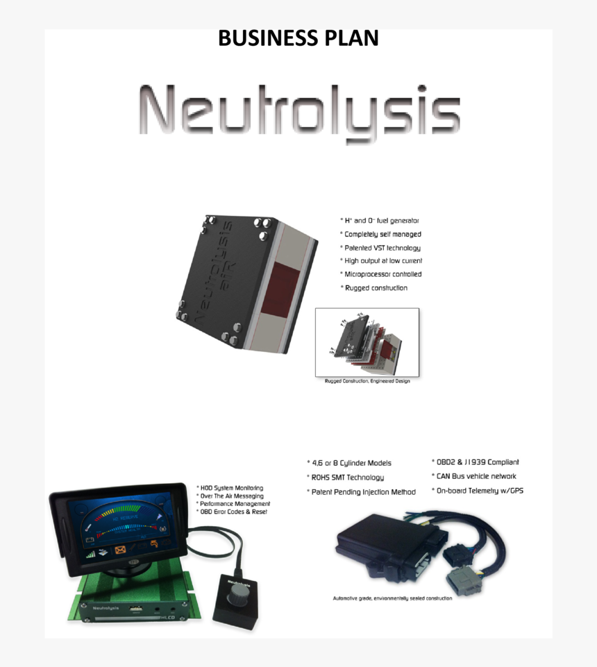 Neutrolysis Bus Plan Sanitized -0 (1) - Electronics, HD Png Download, Free Download