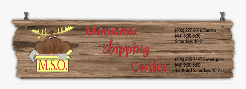 Montana Shipping Outlet Your Resource For Professional - Plank, HD Png Download, Free Download
