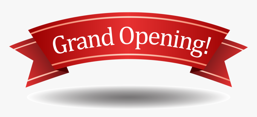 Grand Opening Ribbon Png, Transparent Png, Free Download