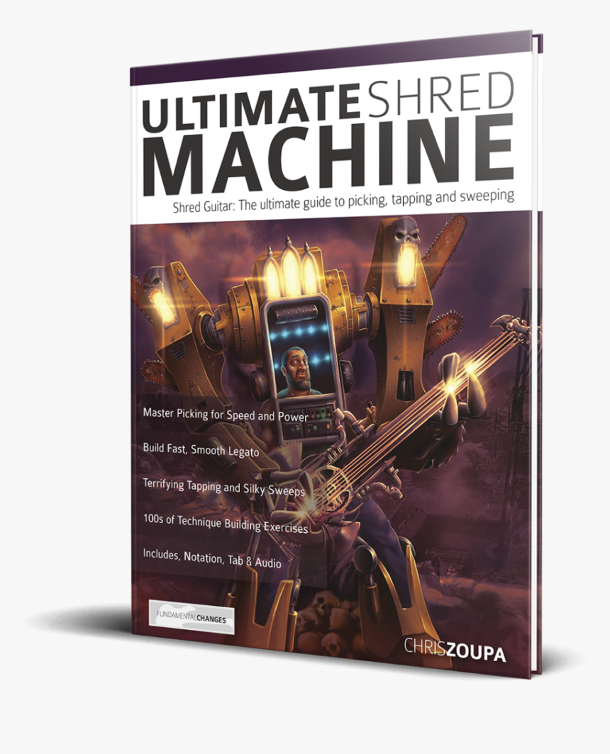 Ultimate Shred Machine Book, HD Png Download, Free Download