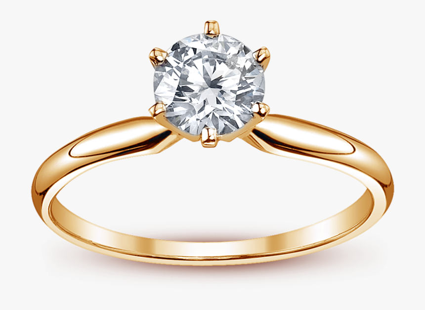 Engagement Diamond Ring Decent, HD Png Download, Free Download