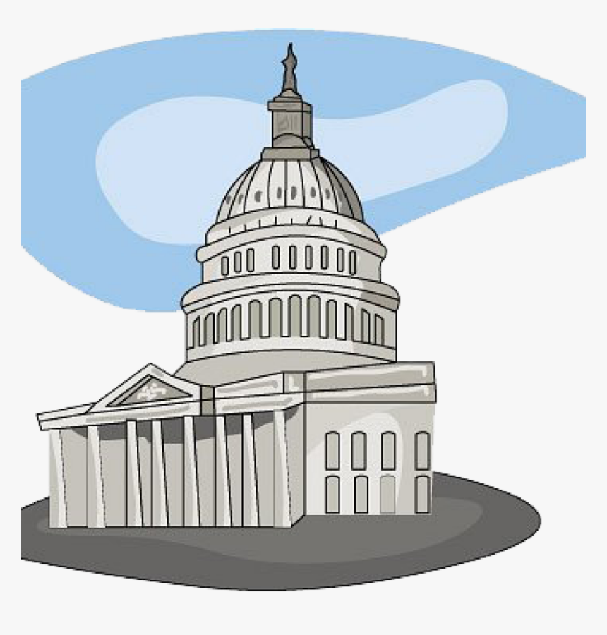 Washington Dc White House Clipart Image Library White - White House Clip Art, HD Png Download, Free Download