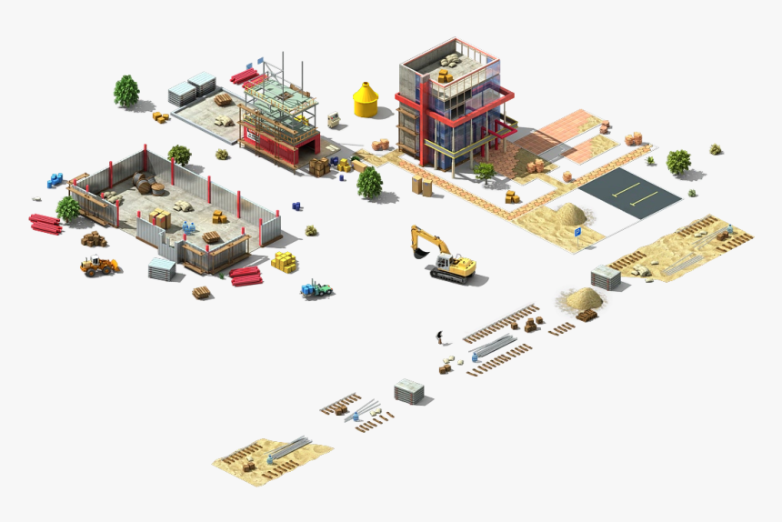 Iron Ore Industrial Center Initial - Scale Model, HD Png Download, Free Download