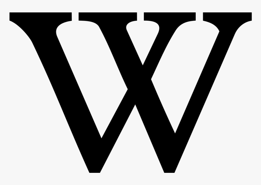 Wikipedia W Bold In Square - Wikipedia Logo Png, Transparent Png, Free Download