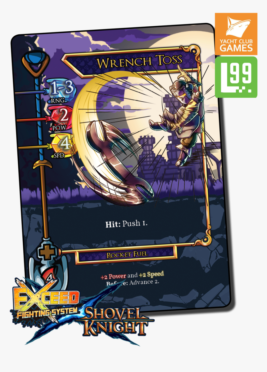 Exceed Card Previews - Exceed Fighting System Shovel Knight, HD Png Download, Free Download