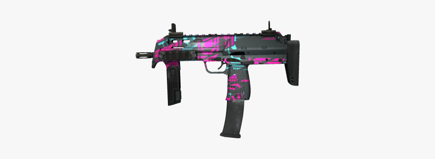 Mp7 Neon Veil, HD Png Download, Free Download