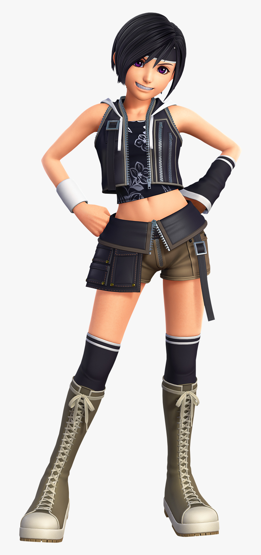 Yuffie Khiiirm - Kingdom Hearts 3 Remind Characters, HD Png Download, Free Download