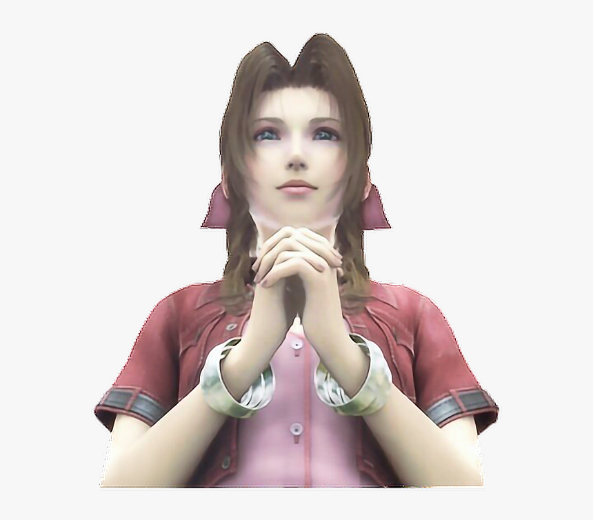 #aerith - Ffvii Aerith Praying, HD Png Download, Free Download