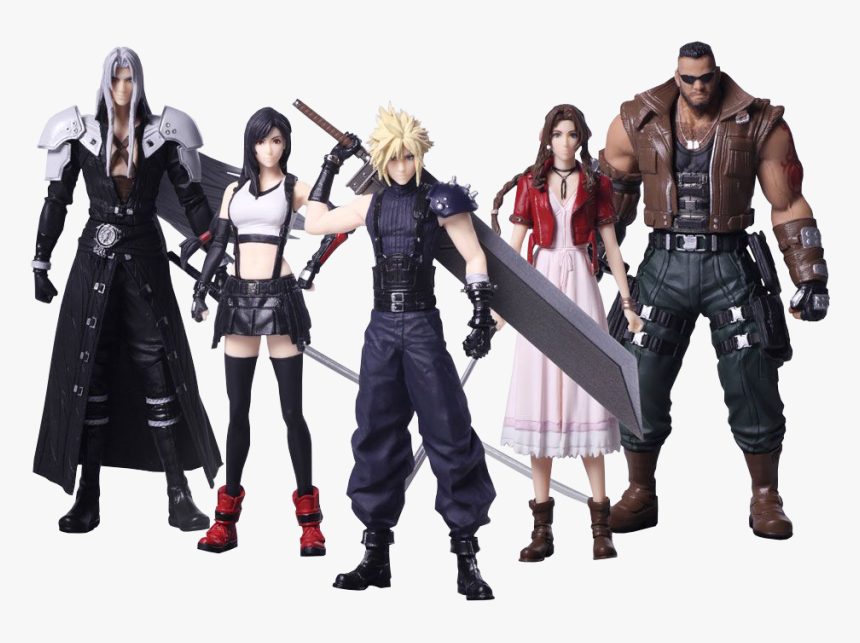 Final Fantasy Vii - Final Fantasy Vii Remake Trading Arts, HD Png Download, Free Download