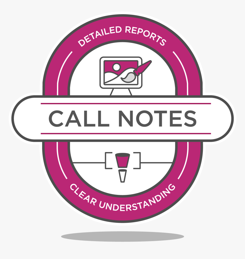 Call Notes Badge Icon - Emblem, HD Png Download, Free Download