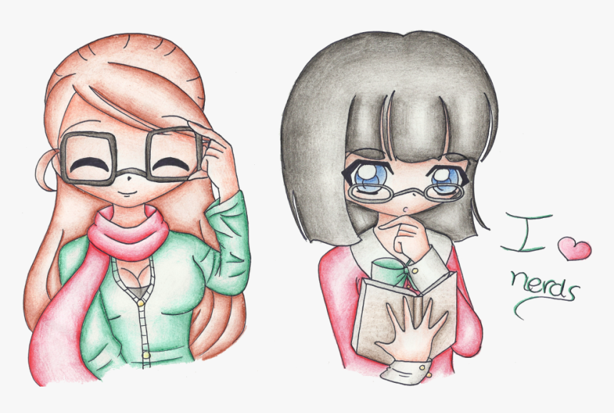 Nerd Com Free For Personal Nerd Drawing - Nerd, HD Png Download, Free Download