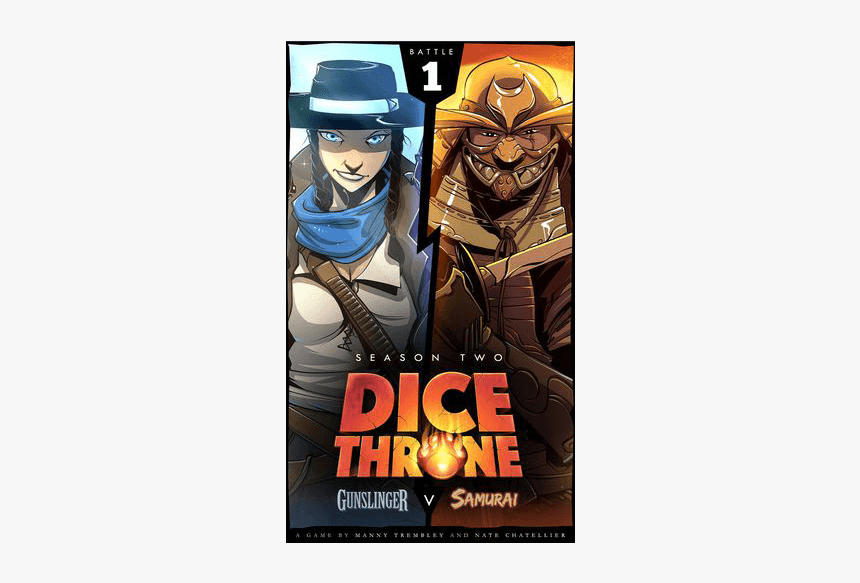 Dice Throne Season 2 Gunslinger Vs Samurai, HD Png Download, Free Download