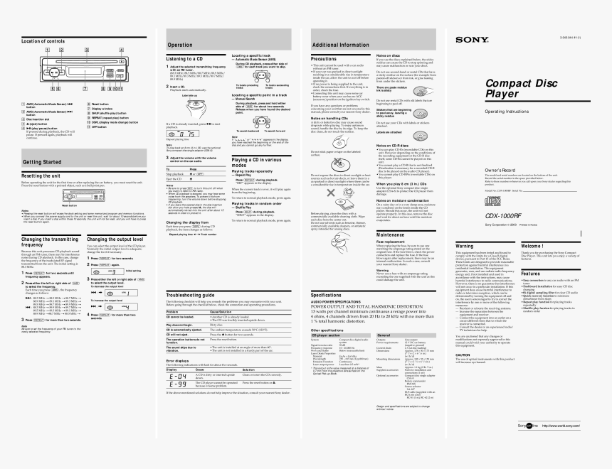 Sony Cdx L410x Wiring Diagram, HD Png Download, Free Download