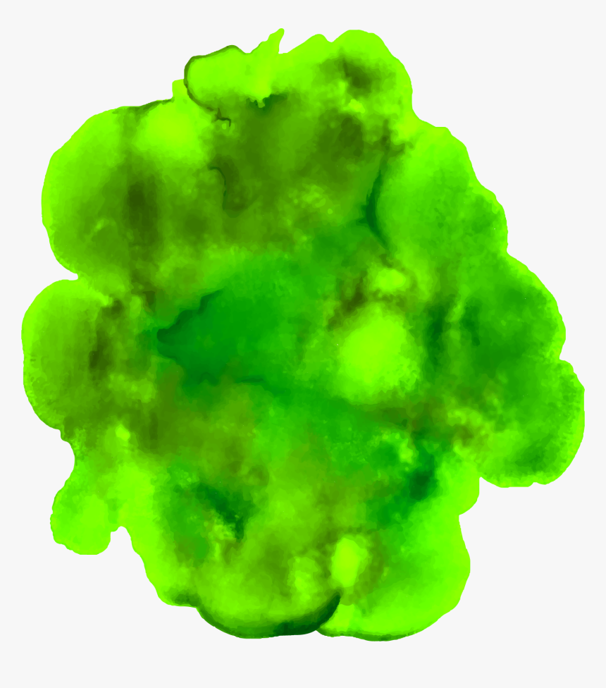 Green Color Png - Watercolor Painting, Transparent Png, Free Download