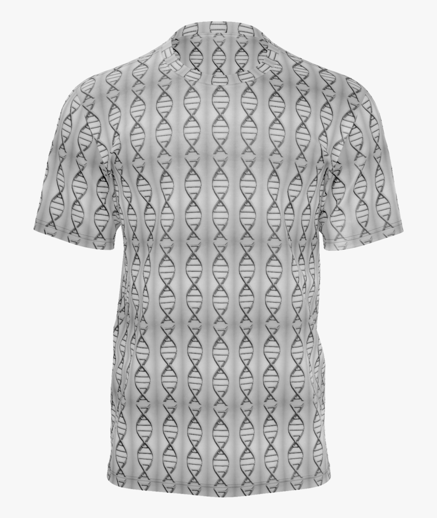 Dna Vertical Grayscale Man Tee - Active Shirt, HD Png Download, Free Download