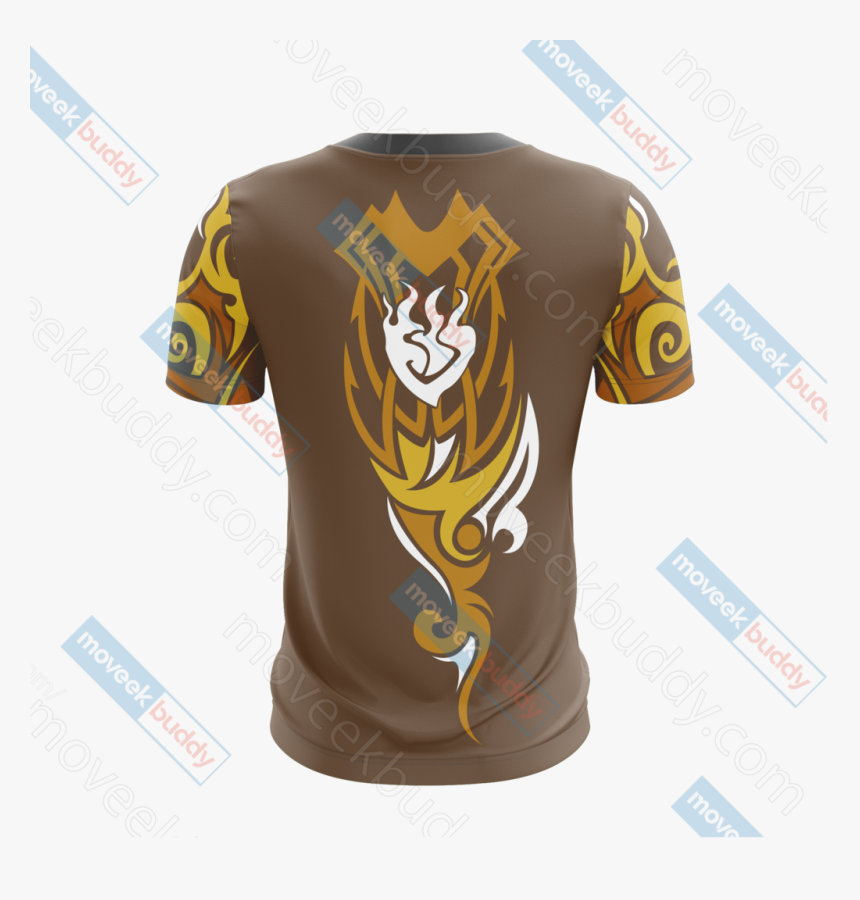 Rwby Yang Xiao Long Symbol Unisex 3d T-shirt - Active Shirt, HD Png Download, Free Download