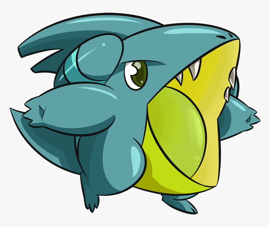 Shiny Gible Pok - Gible Pokemon Go Shiny, HD Png Download, Free Download