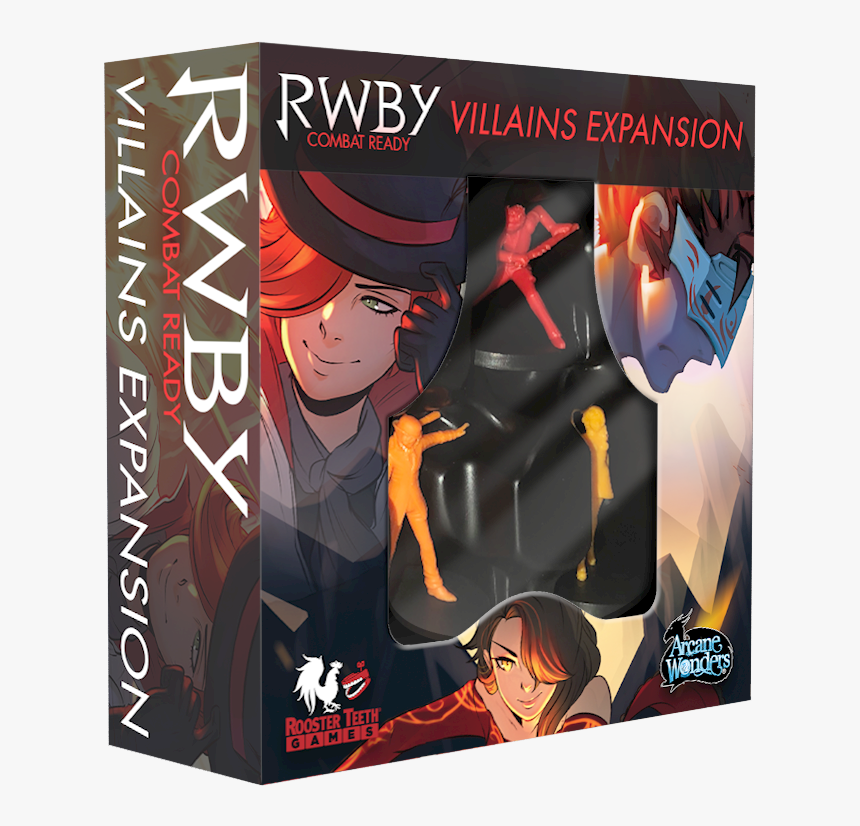 Combat Ready Villains Expansion - Rwby Board Game Combat Ready, HD Png Download, Free Download