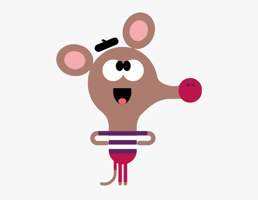 Hey Duggee Character Tino The Artistic Mouse - Tino The Artistic Mouse, HD Png Download, Free Download