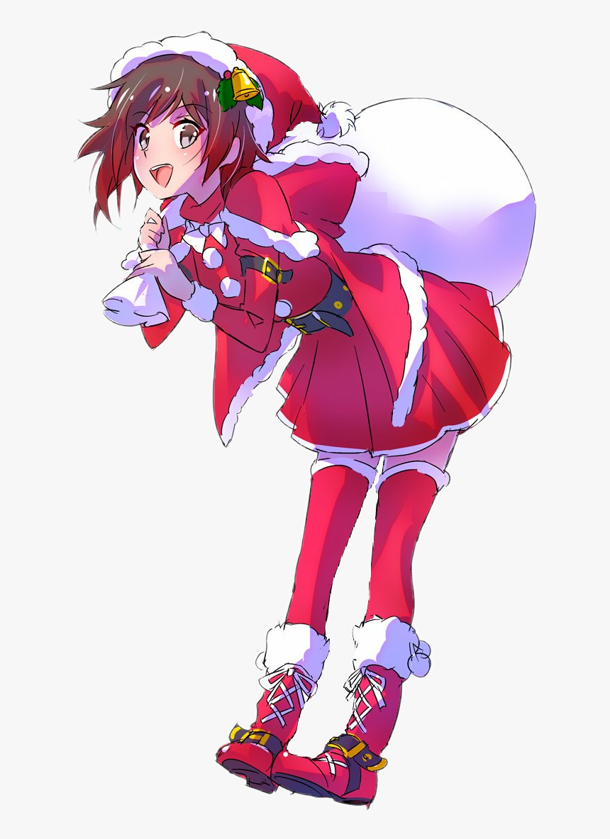 #rwby #rubyrose - Rwby Ruby Rose Christmas, HD Png Download, Free Download